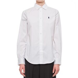Polo Ralph Lauren White Button Down Shirt.
